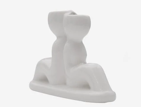 Ceramic couple Foto stock