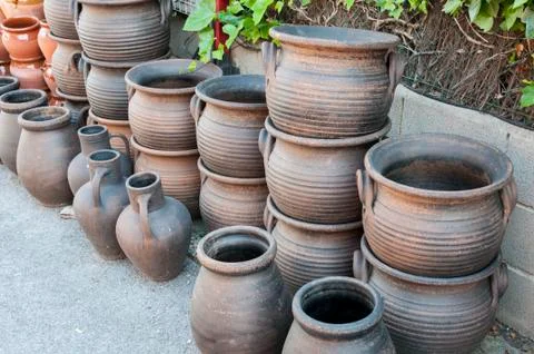 Ceramic craft Fotos Stock