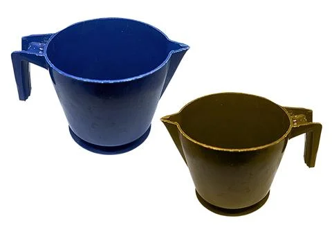 Ceramic cups Stock Photos