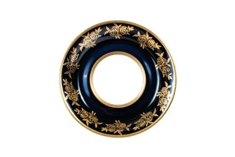 Ceramic dish with patterns Stock Photos