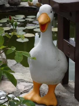 Ceramic duck Stock Photos