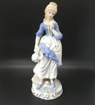 Ceramic figures of people Stock Photos