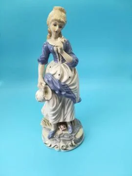 Ceramic figures of people Stock Photos