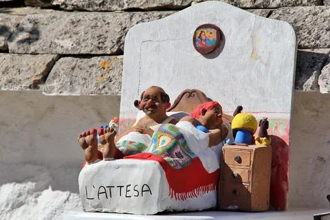 Ceramic figurine Stock Photos