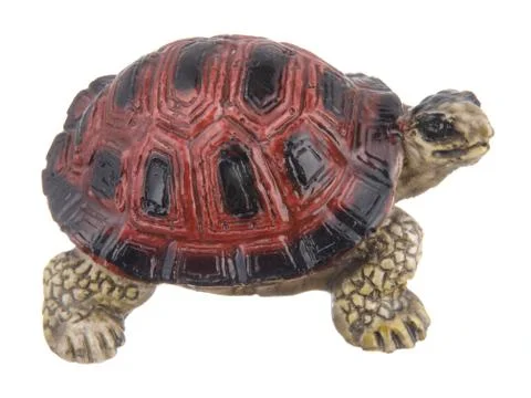Ceramic figurine of a turtle Stock Photos