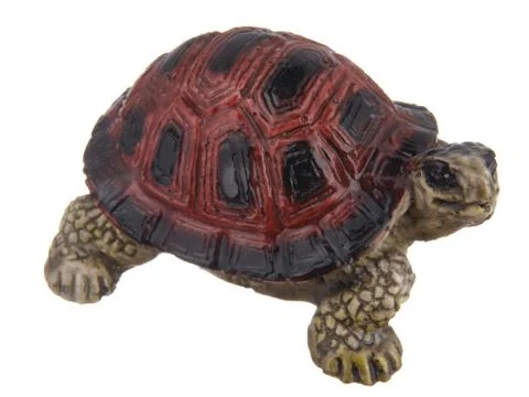 Ceramic figurine of a turtle Stock Photos