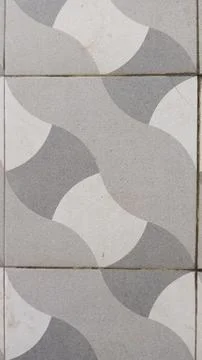 Ceramic floor motif 스톡 사진