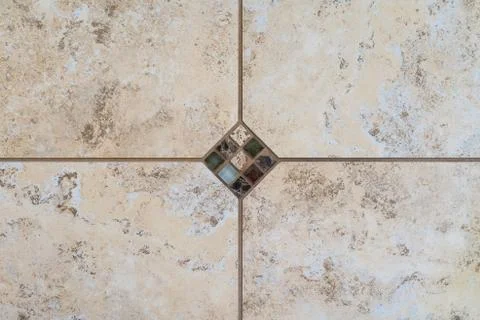 Ceramic Floor Tile Background Stock Photos