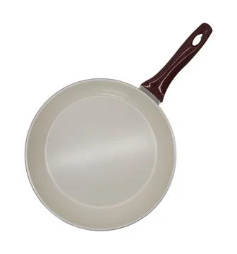 Ceramic frying pan Stock Photos