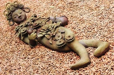 Ceramic handcraft Foto stock