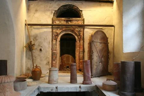 Ceramic handicraft workshop Foto stock