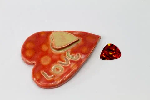 Ceramic Heart Stock Photos