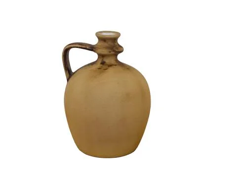 Ceramic jug for wine Stock Photos