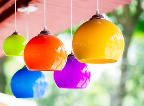 Ceramic lamp Stock Photos