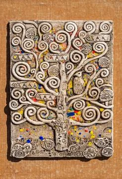 Ceramic panel Stock Photos