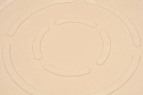 Ceramic Pizza Stone Bottom Angle View Stock Photos