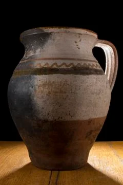 Ceramic pot Stock Photos