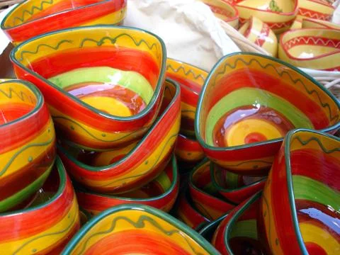 Ceramic products Stock Photos