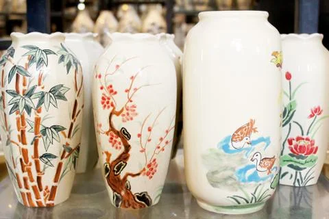 Ceramic products Stock Photos