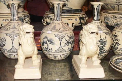 Ceramic products Stock Photos