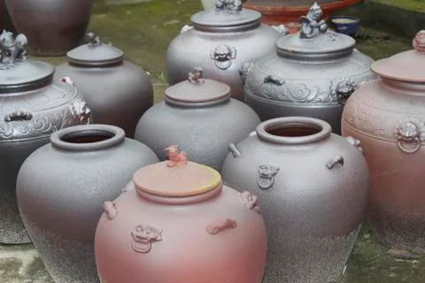 Ceramic products Stock Photos