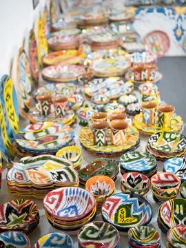 Ceramic shop Stock Photos