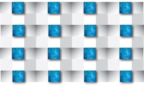 Ceramic stone wall pattern abstract tile design background for bathroom and k Stock Illustration