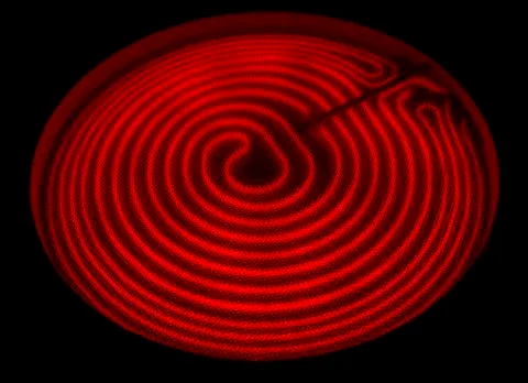 Ceramic Stove top Heating Elements Stock Photos