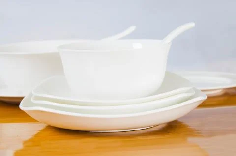 Ceramic tableware Stock Photos