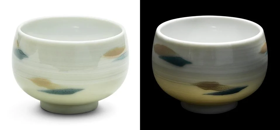 Ceramic tea cup Stock Photos