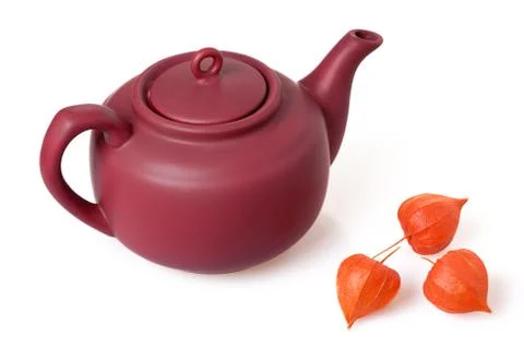Ceramic teapot Stock Photos