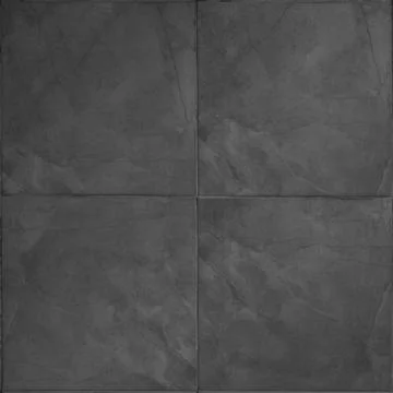 Ceramic tile and bordure pattern useful as background or texture, black white Foto stock