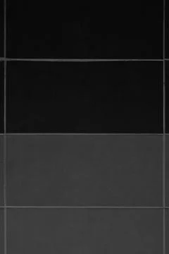 Ceramic tile and bordure pattern useful as background or texture, black white Stock Photos