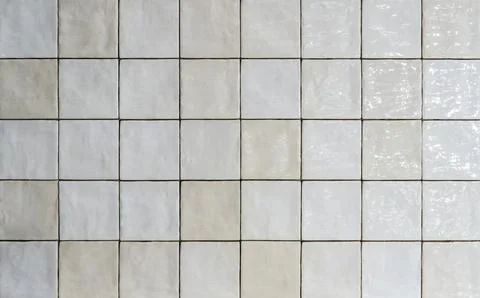 Ceramic tile background. Old vintage ceramic tiles in green to decorate the Stock Photos