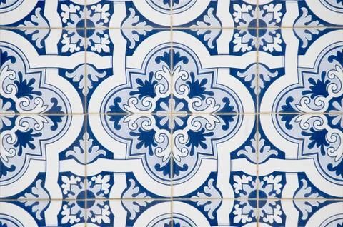 Ceramic tile design Stock Photos
