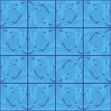 Ceramic tile Stock Illustration