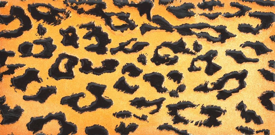 Ceramic tile leopard imitation skin. Skin texture background Stock Photos