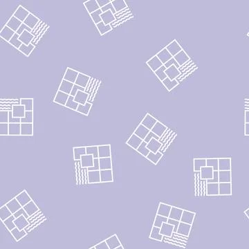 Ceramic tile line seamless pattern Stock Illustration