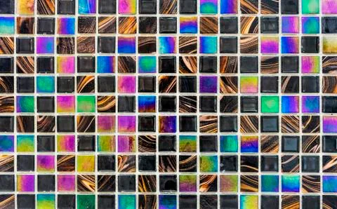 Ceramic tile mosaic. Background and texture tile mosaic. Stock Photos