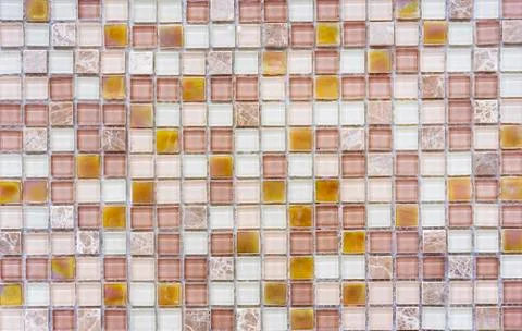 Ceramic tile mosaic. Background and texture tile mosaic. Stock Photos