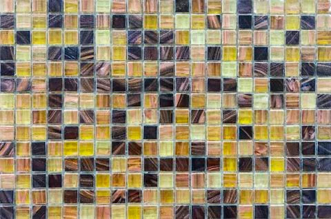 Ceramic tile mosaic. Background and texture tile mosaic. Foto stock