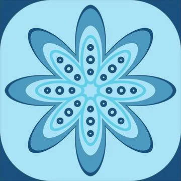 CERAMIC TILE MOTIF Stock Illustration