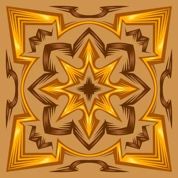 Ceramic tile pattern. Wall or floor texture. Absrtract decorative porcelain イラスト素材