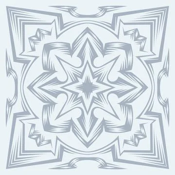 Ceramic tile pattern. Wall or floor texture. Absrtract decorative porcelain イラスト素材