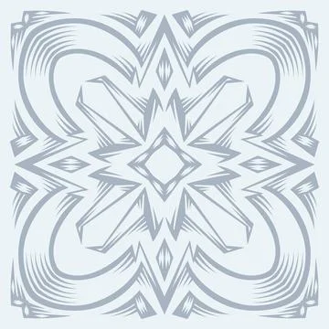 Ceramic tile pattern. Wall or floor texture. Absrtract decorative porcelain イラスト素材