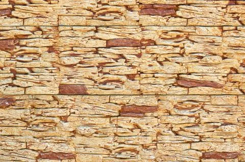 Ceramic tile wall stone texture as background. Stock Photos