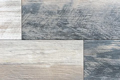 Ceramic tile with wood texture effect. Tile background for design. Foto stock