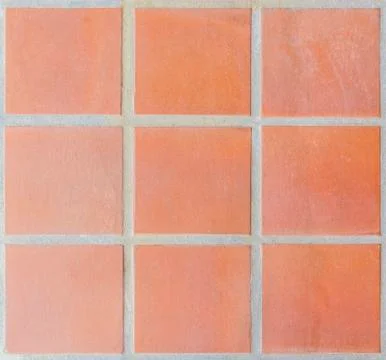 Ceramic tiled floor Stock Photos