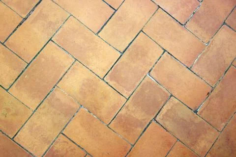 Ceramic tiled floor Foto stock
