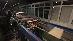 Modern plant, conveyor. Ceramic tile production plant. Ceramic tiles ... Modern plant, conveyor. Ceramic tile production plant. Ceramic tiles ...
